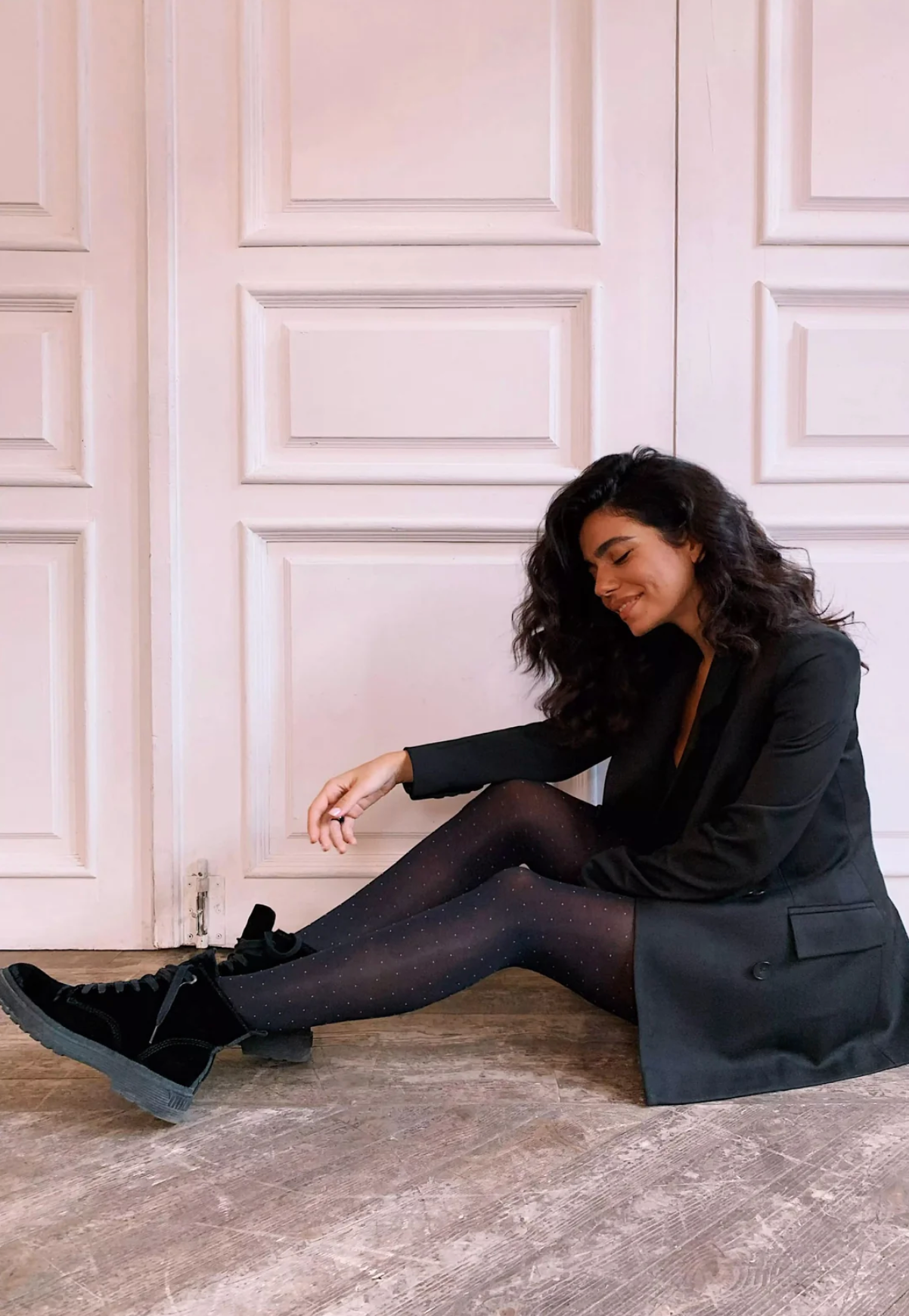 Fantasy Tights Conte Point - Dot Pattern