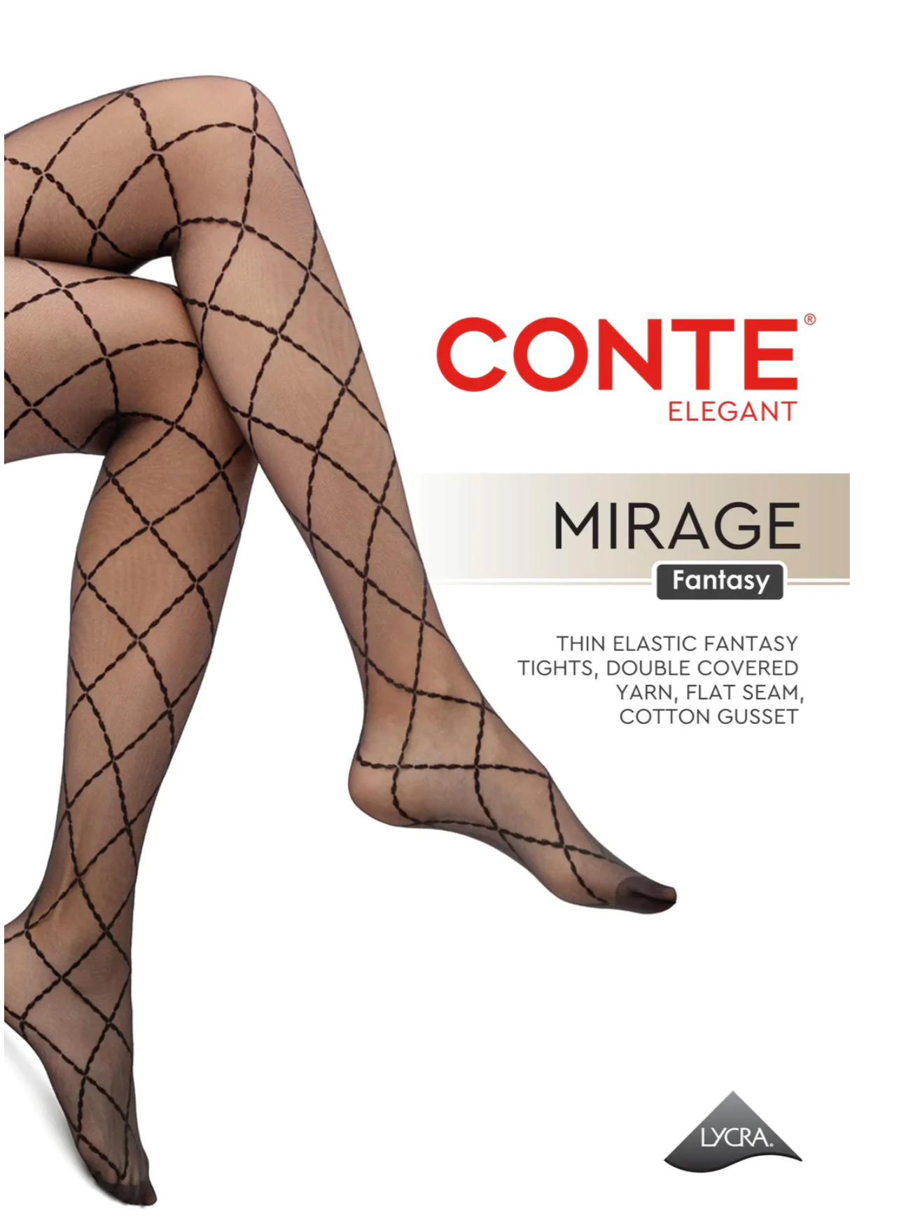 Fantasy Tights Conte Mirage – Diamond Pattern