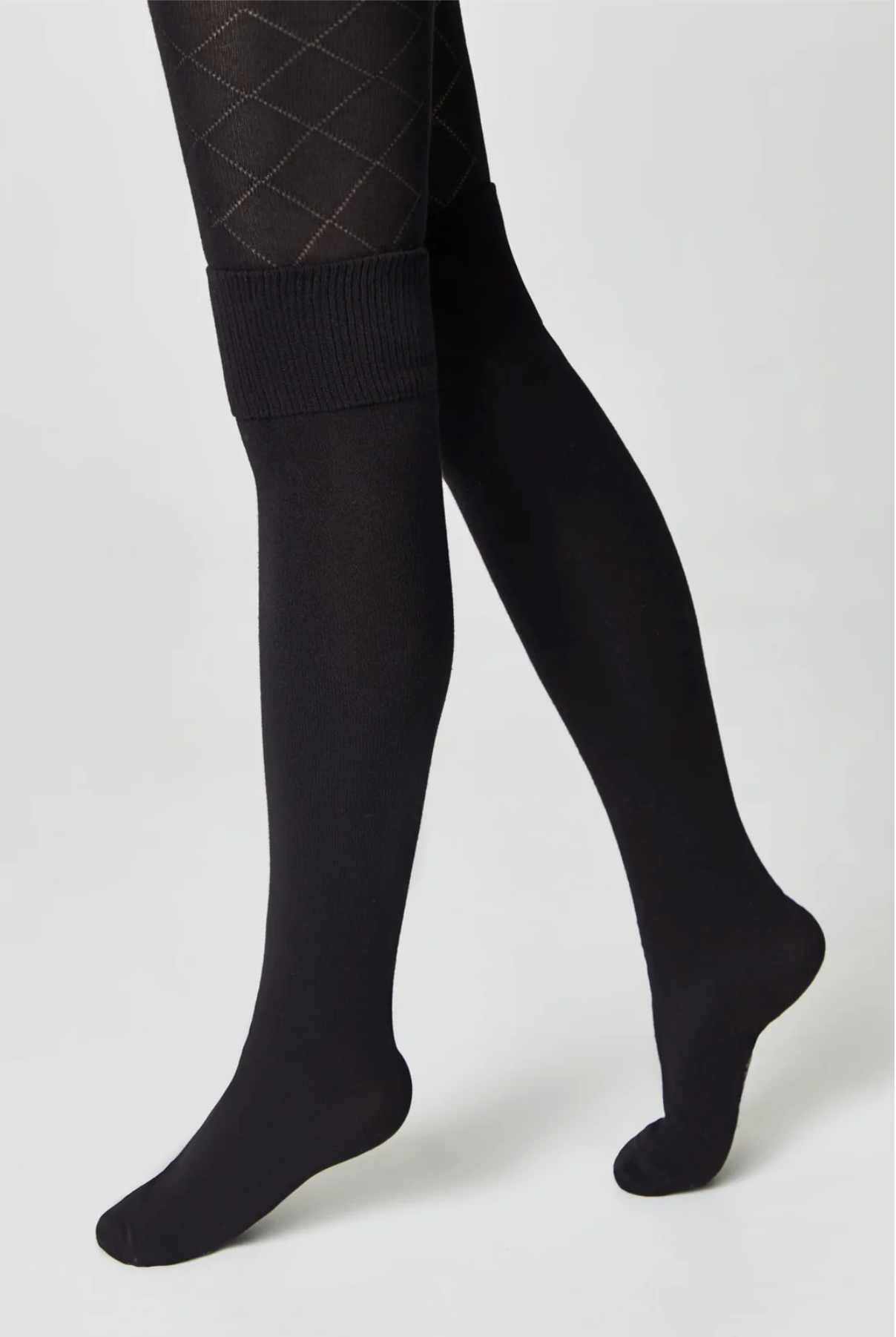 Conte-Kids Cotton Tights Tip-Top 682 – Diamond Pattern