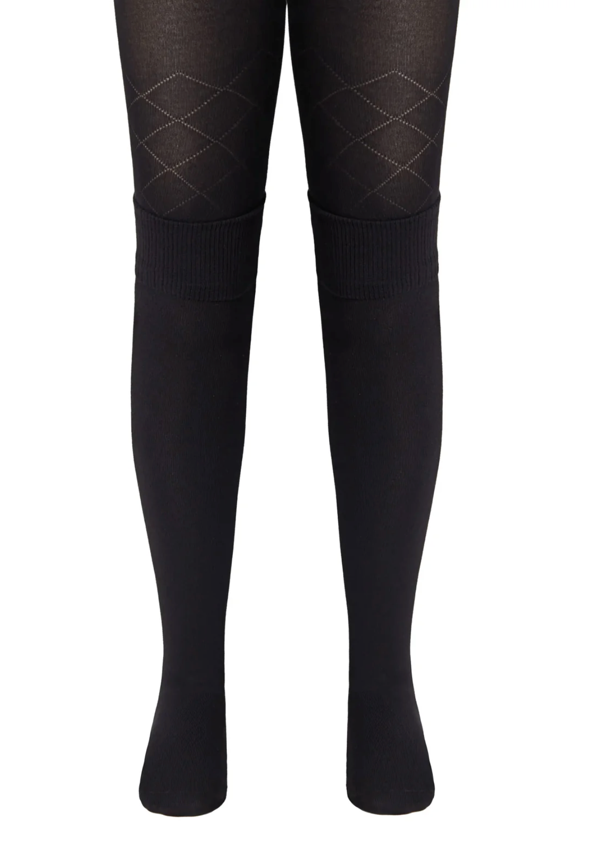 Conte-Kids Cotton Tights Tip-Top 682 – Diamond Pattern