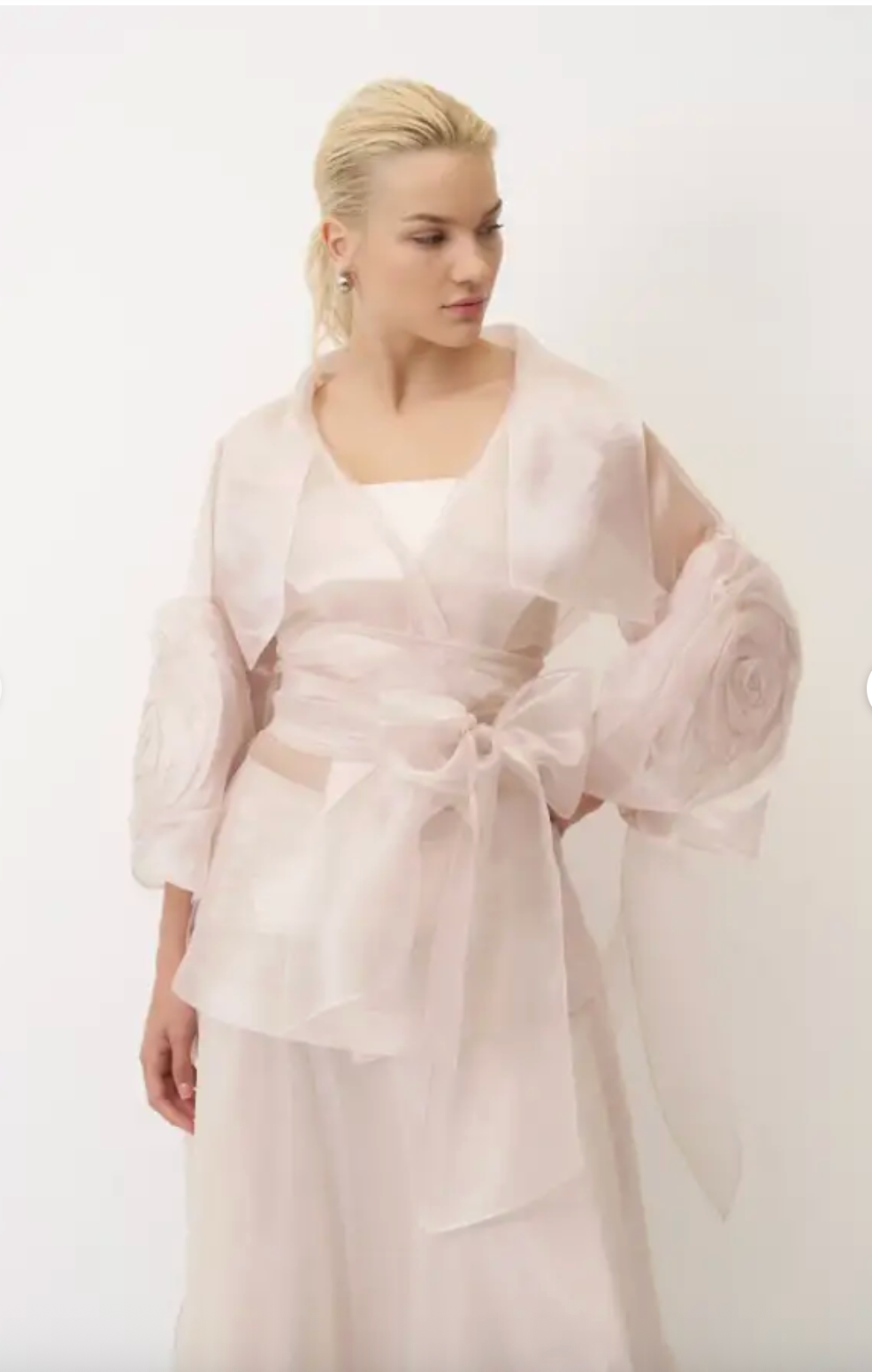 Bize Organza Statement Jacket