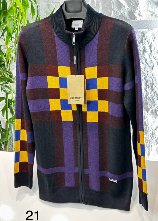 Farfetch Designer Inspired Burberry Men Cardigan