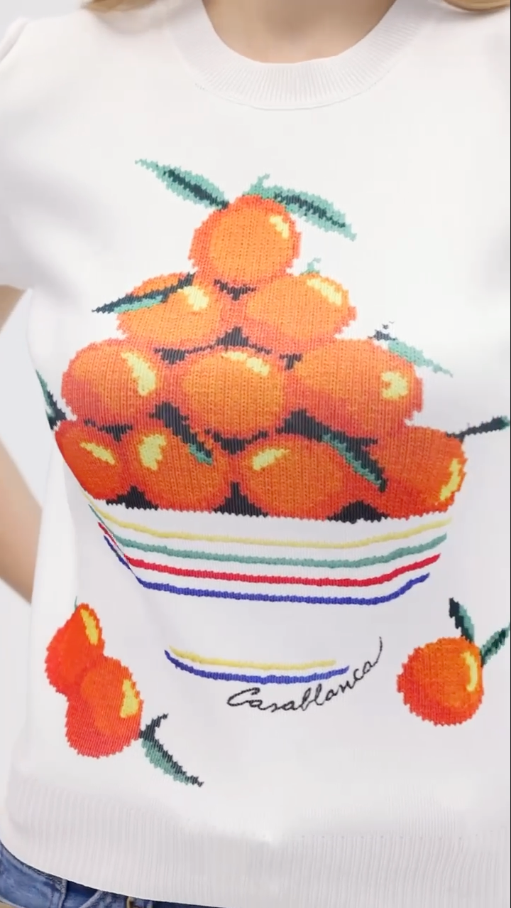 Nobello Knit Graphic T-Shirt 17299/17318