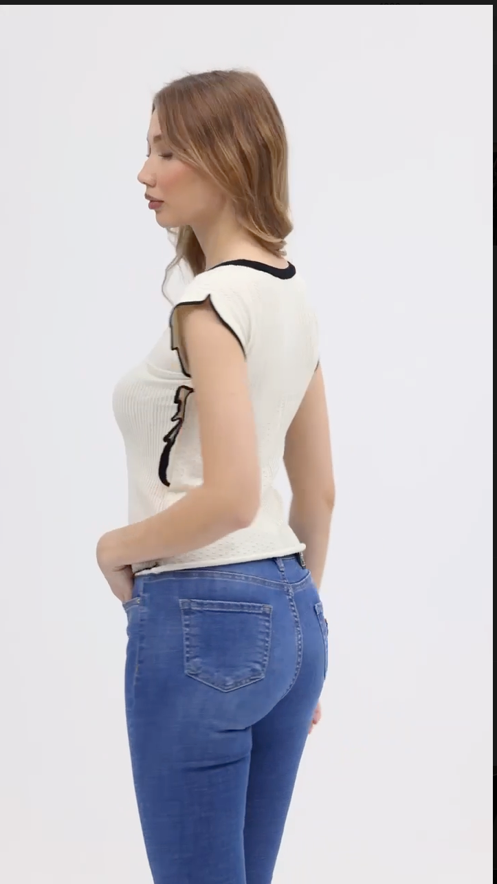 Nobello Crop T-Shirt 17324