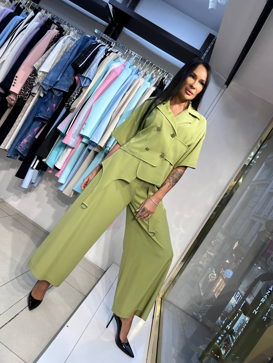 Zanardi Fashion Spring Pants Suit MC-7405