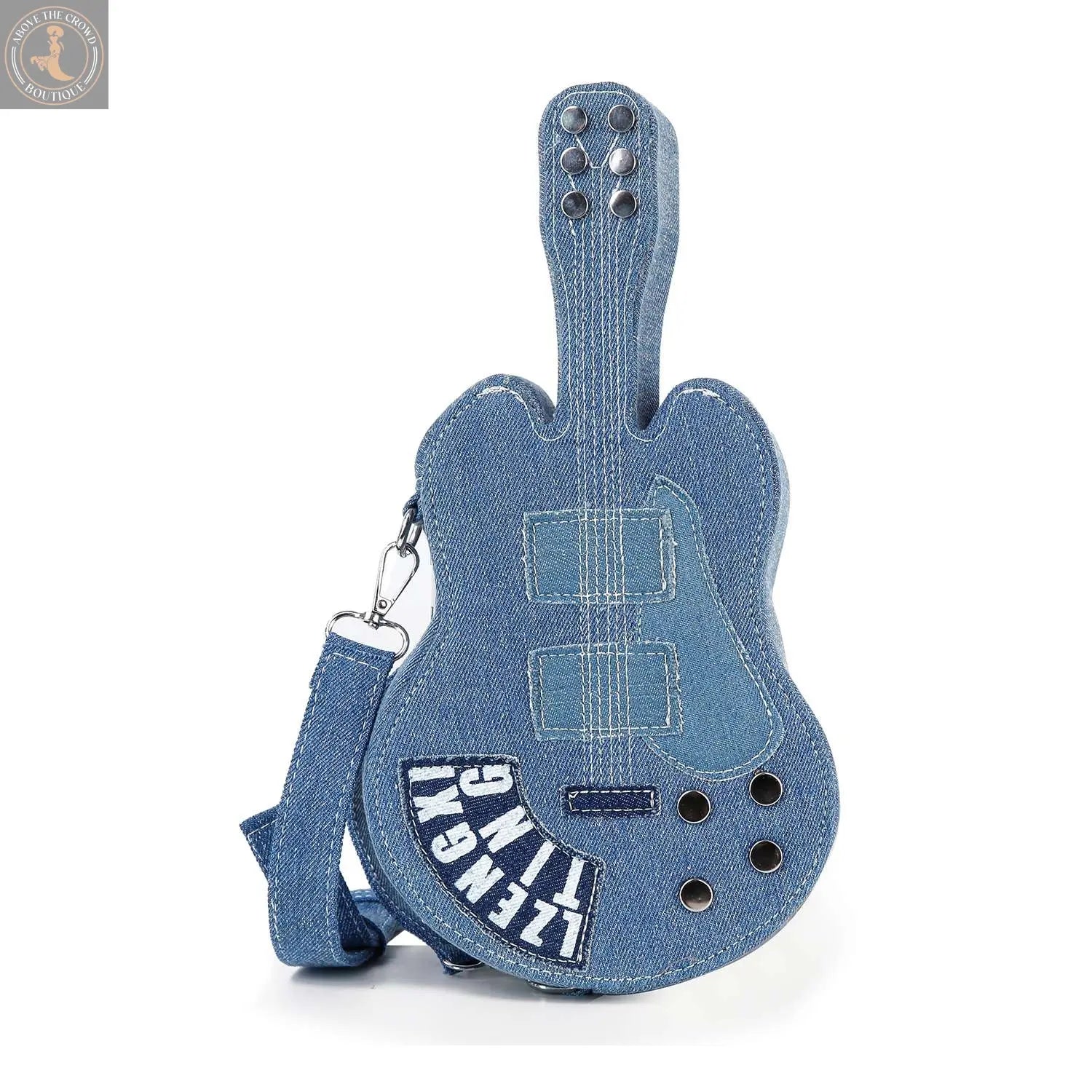 Unique Denim Petite Guitar Bag Handbag Express