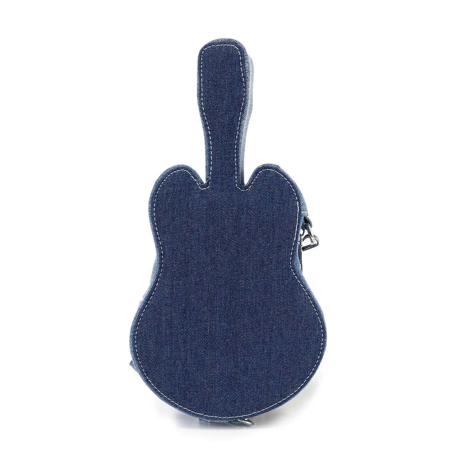 Unique Denim Petite Guitar Bag Handbag Express
