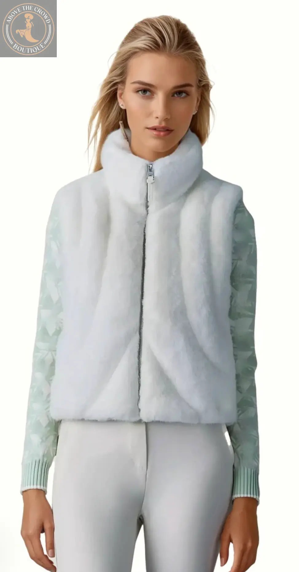 Venere Faux Fur Vest - Above the Crowd Boutique