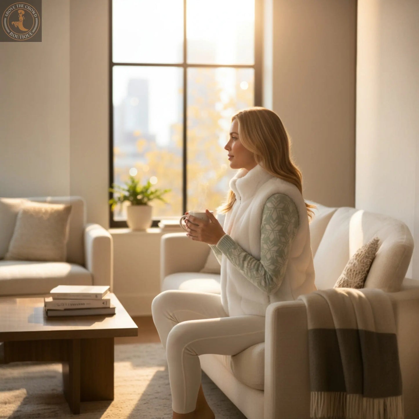 Venere Faux Fur Vest Ciao Milano