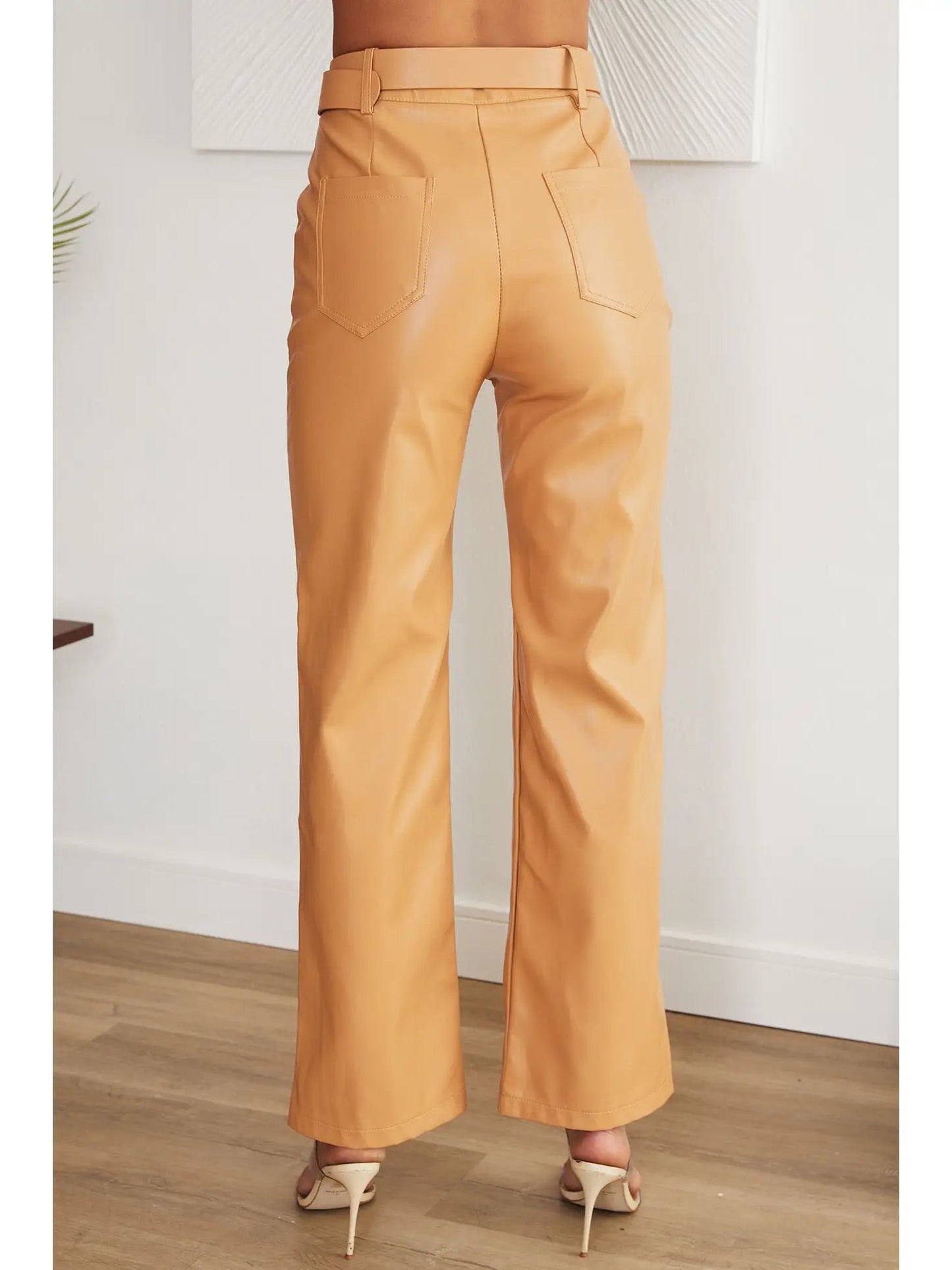 Venti6  Italian Pu Pants Venti6