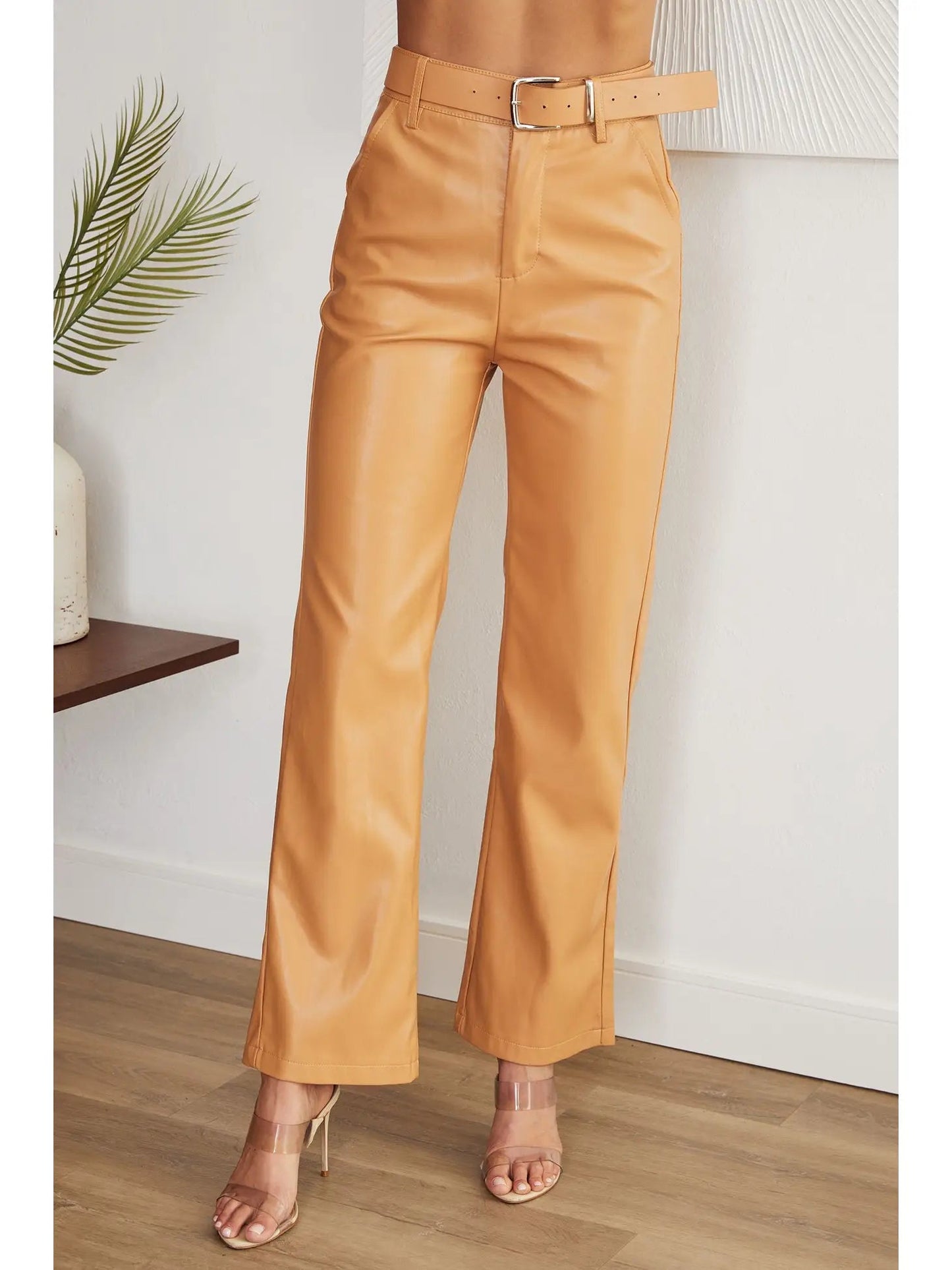 Venti6  Italian Pu Pants Venti6