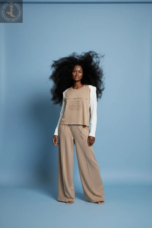 Wide-Leg Suit Set Zanardi Fashion