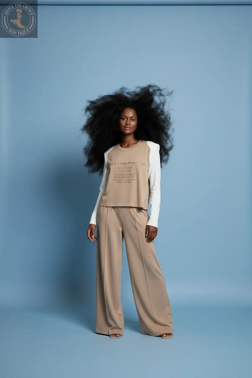 Wide-Leg Suit Set Zanardi Fashion