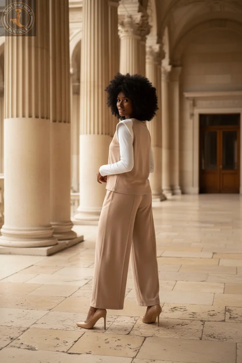 Wide-Leg Suit Set Zanardi Fashion