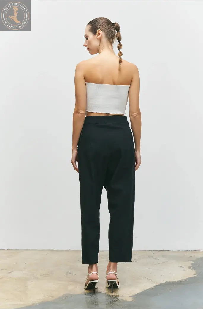 Women Ornamental Zippered Trousers 25SS-BZ3079 Bize