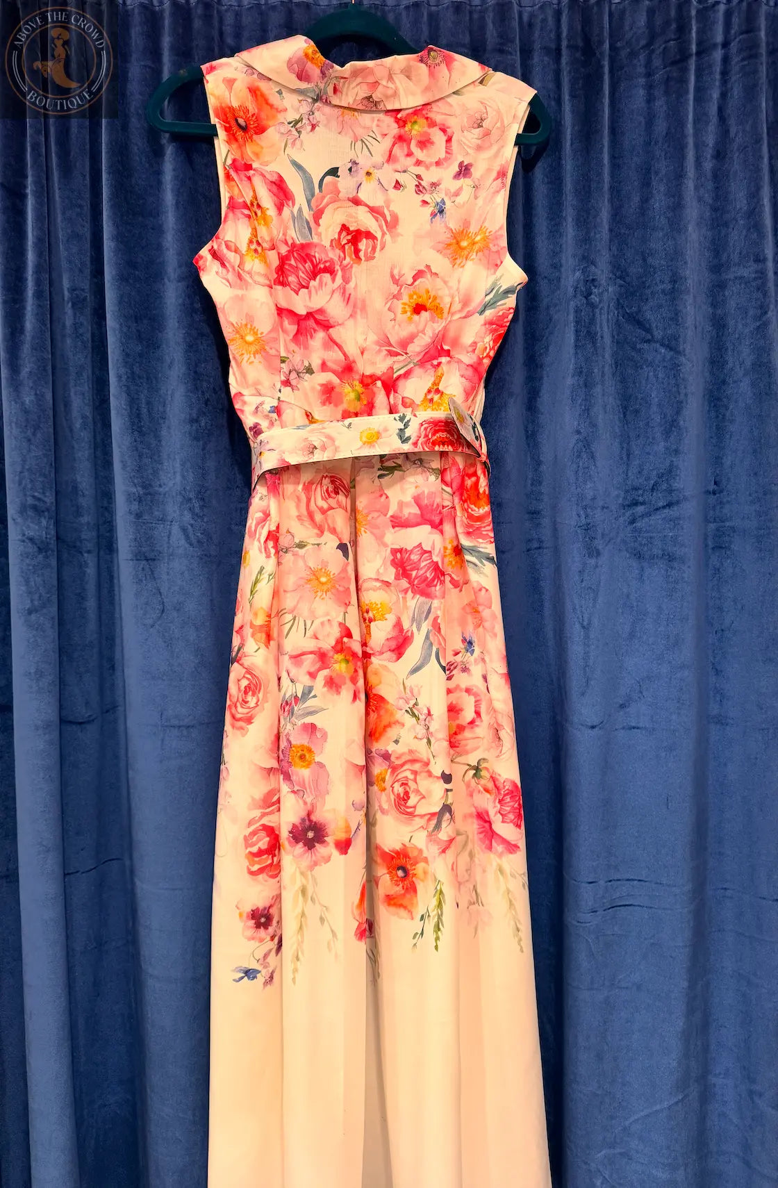 Women Sleeveless Floral Maxi Dress PE2655 Beethoven