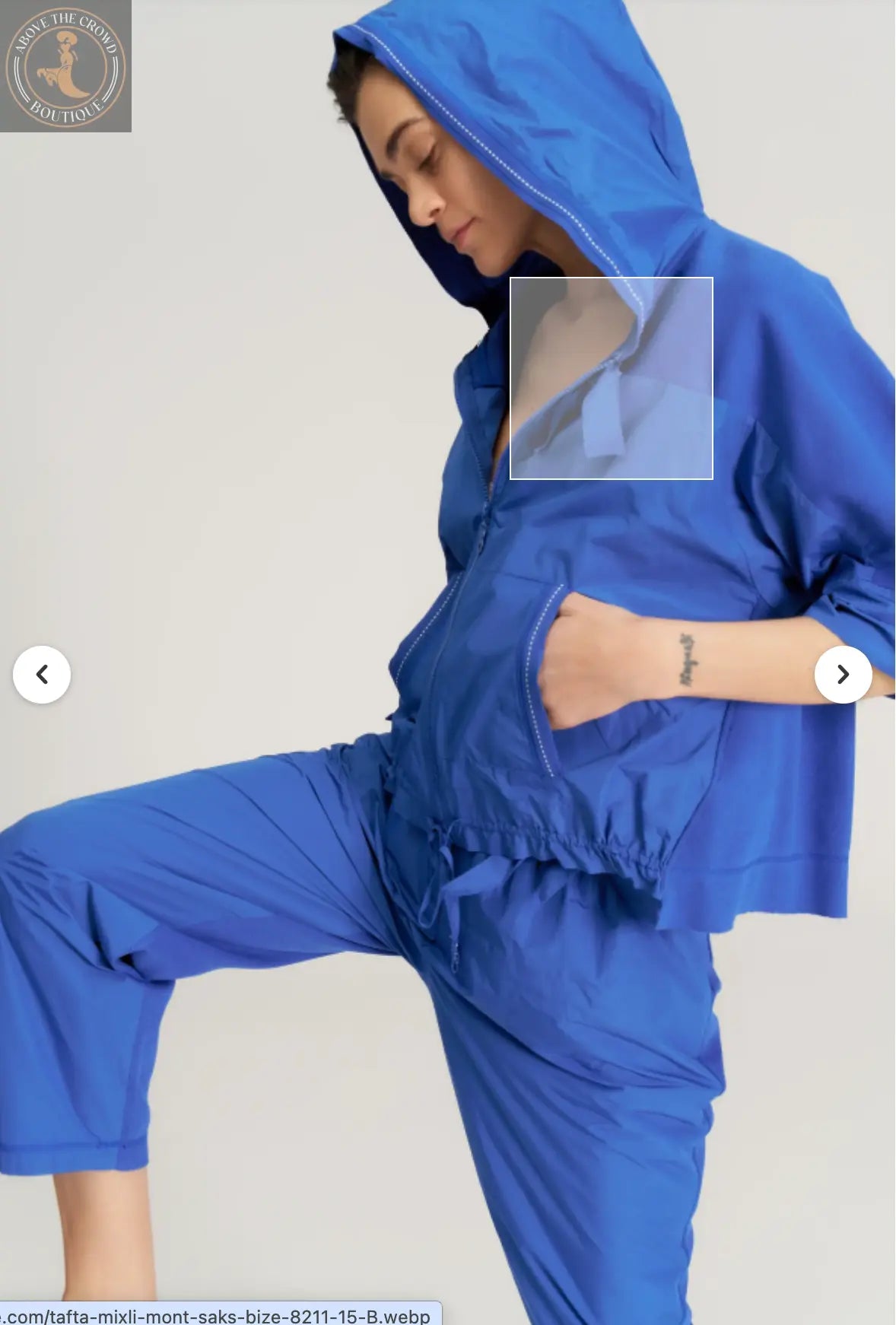 Women Taffeta Fabric Jacket 25SS-BZ1031 Bize