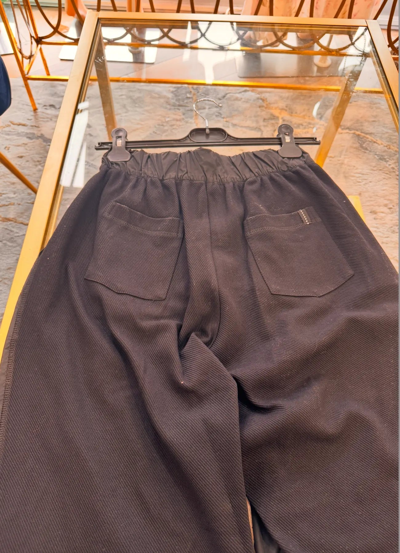 Women Taffeta Fabric Trousers 25SS-BZ3027 Bize