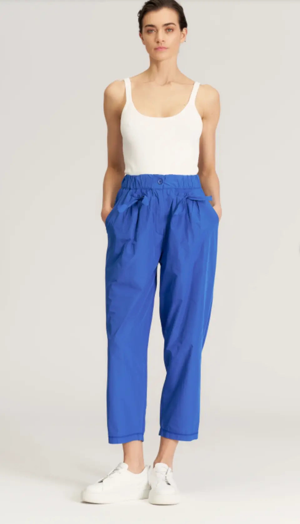 Women Taffeta Fabric Trousers 25SS-BZ3027 Bize