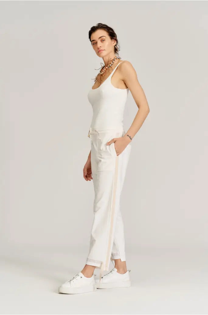 Women Trousers with Mesh Accessories 25SS-BZ3034 Bize