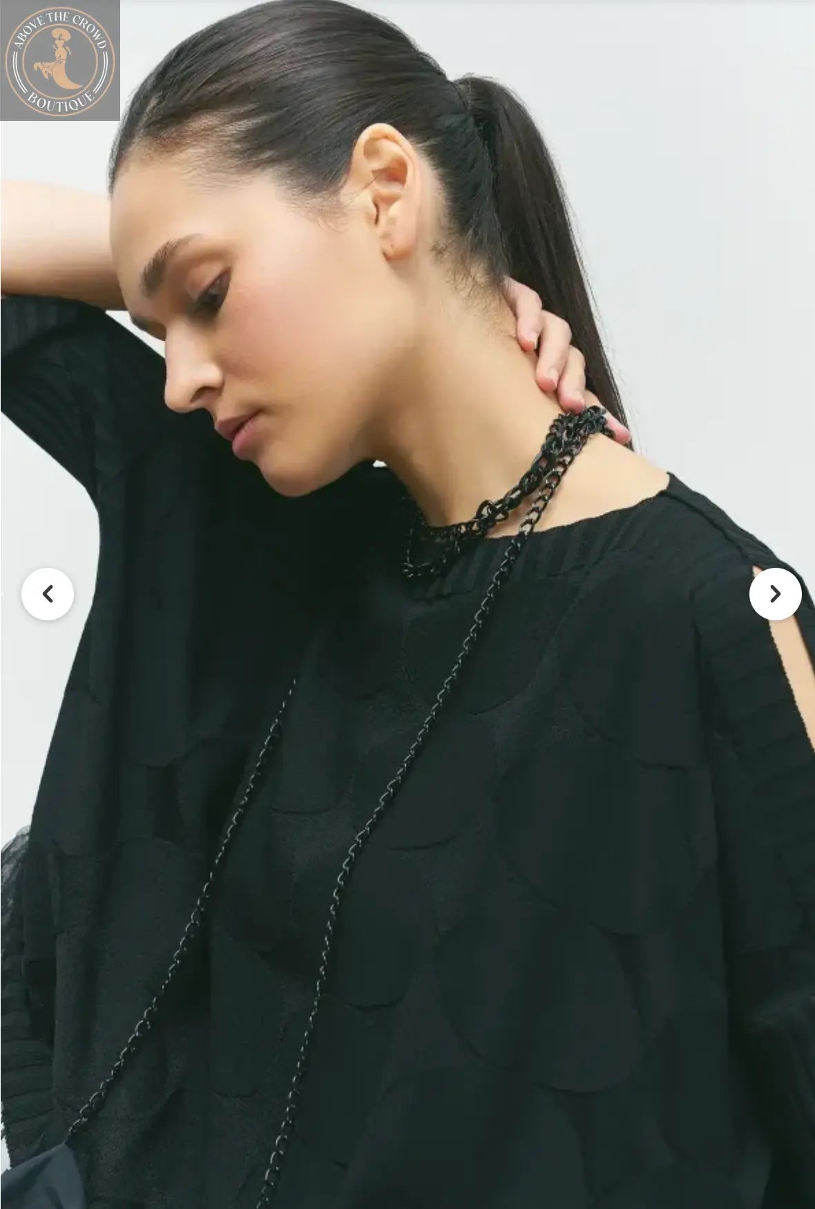 Women Tulle Skirted Sweater 25SS-BT0104 Bize