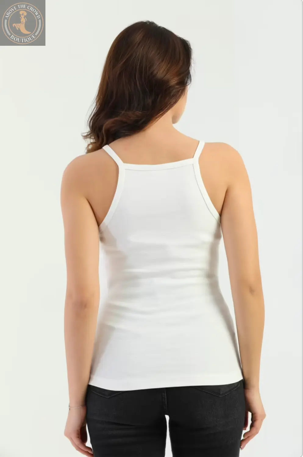 Women's Embroidered Strappy Tank Top Edelle