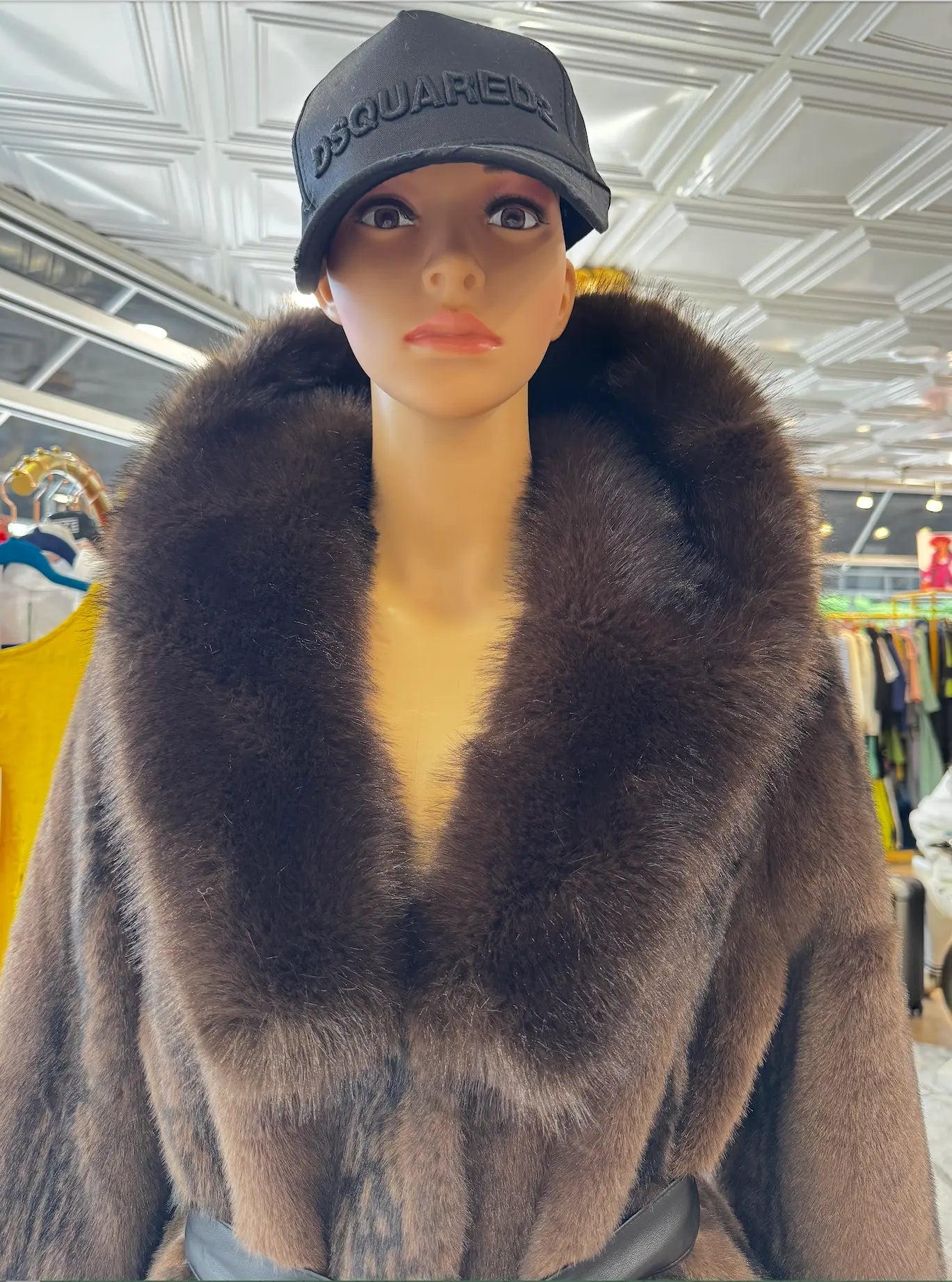 Women's Faux Fur Mink Coat – Distinct European Style Statement Karma