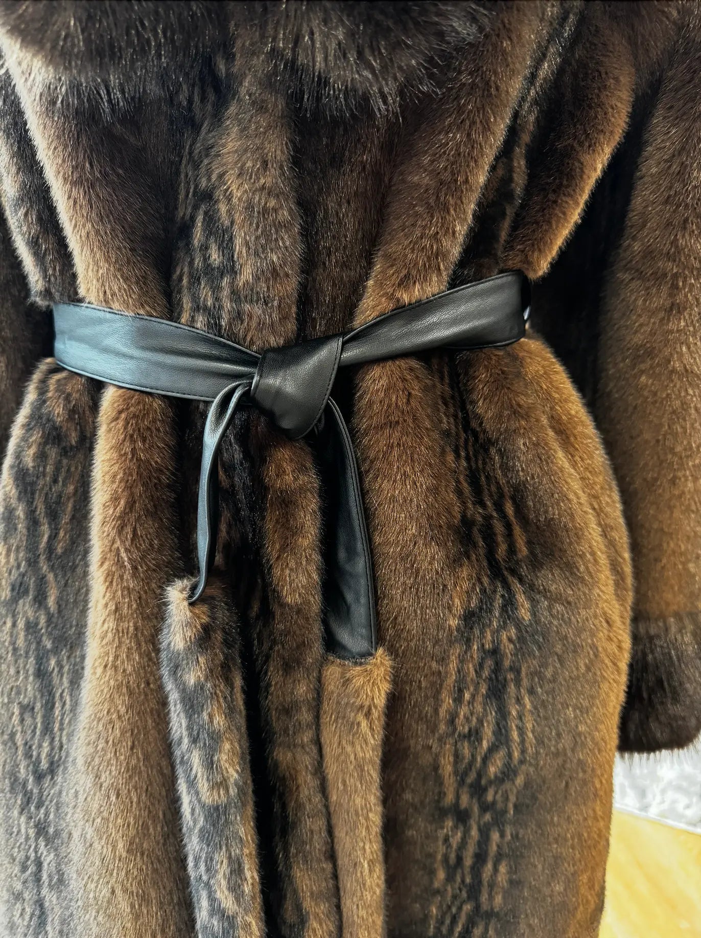 Women's Faux Fur Mink Coat – Distinct European Style Statement Karma
