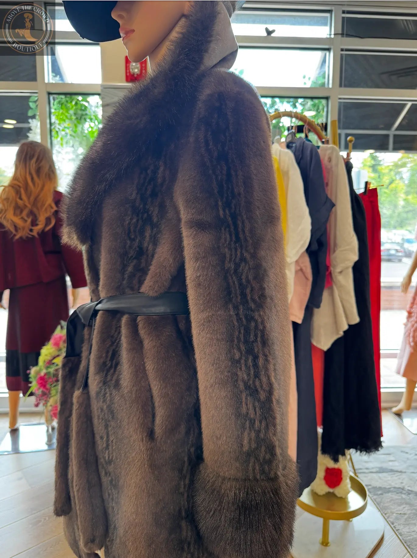 Women's Faux Fur Mink Coat – Distinct European Style Statement Karma