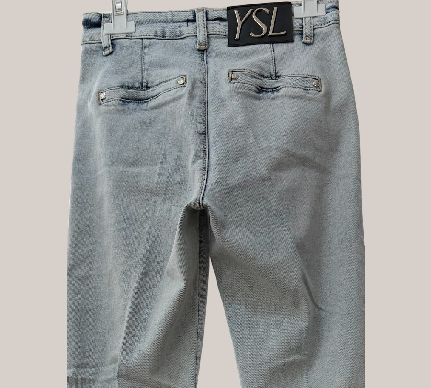 Women’s High-Waisted Light Wash Flare Jeans - Above the Crowd Boutique