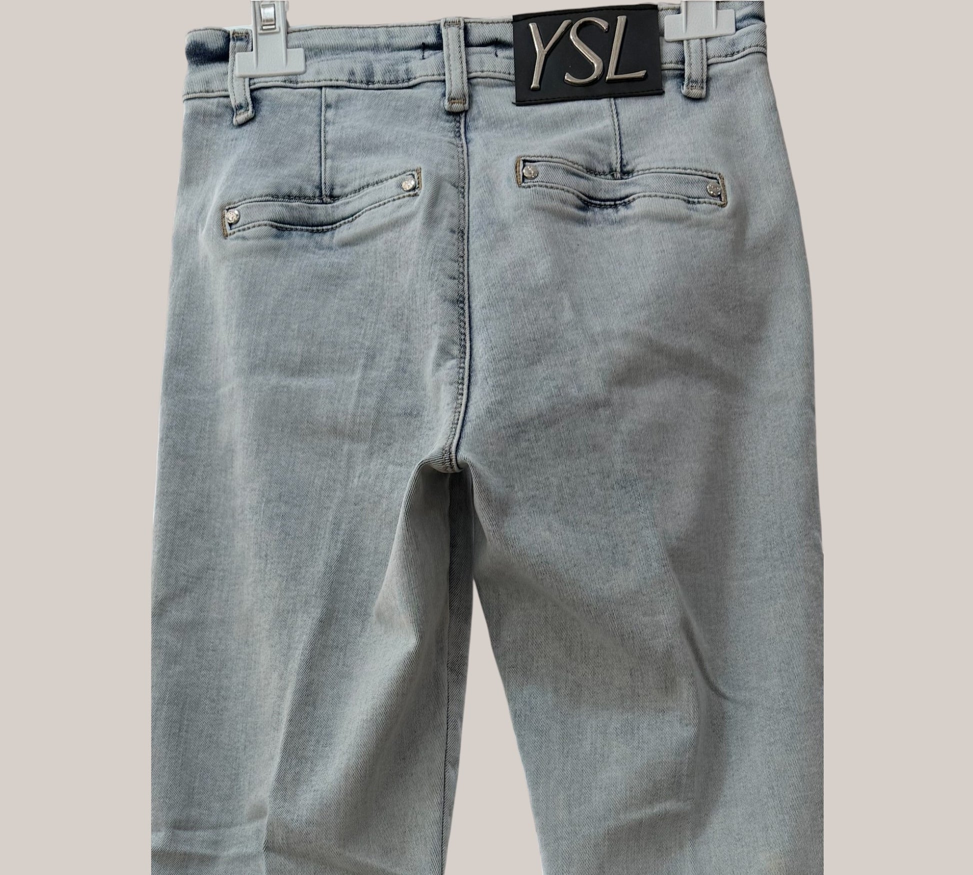 Women’s High-Waisted Light Wash Flare Jeans - Above the Crowd Boutique
