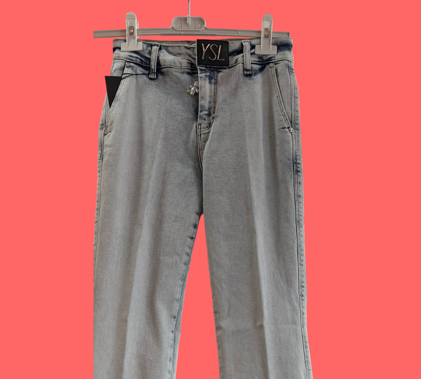 Women’s High-Waisted Light Wash Flare Jeans - Above the Crowd Boutique