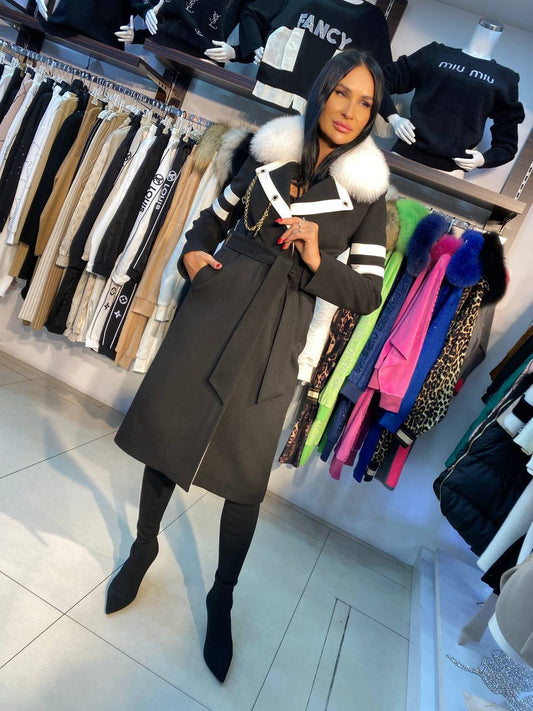 ZF 1420 Women Coat Zanardi Fashion