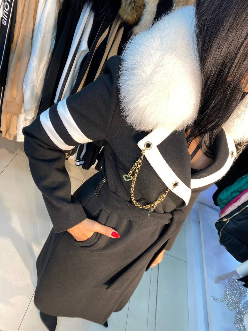 ZF 1420 Women Coat Zanardi Fashion