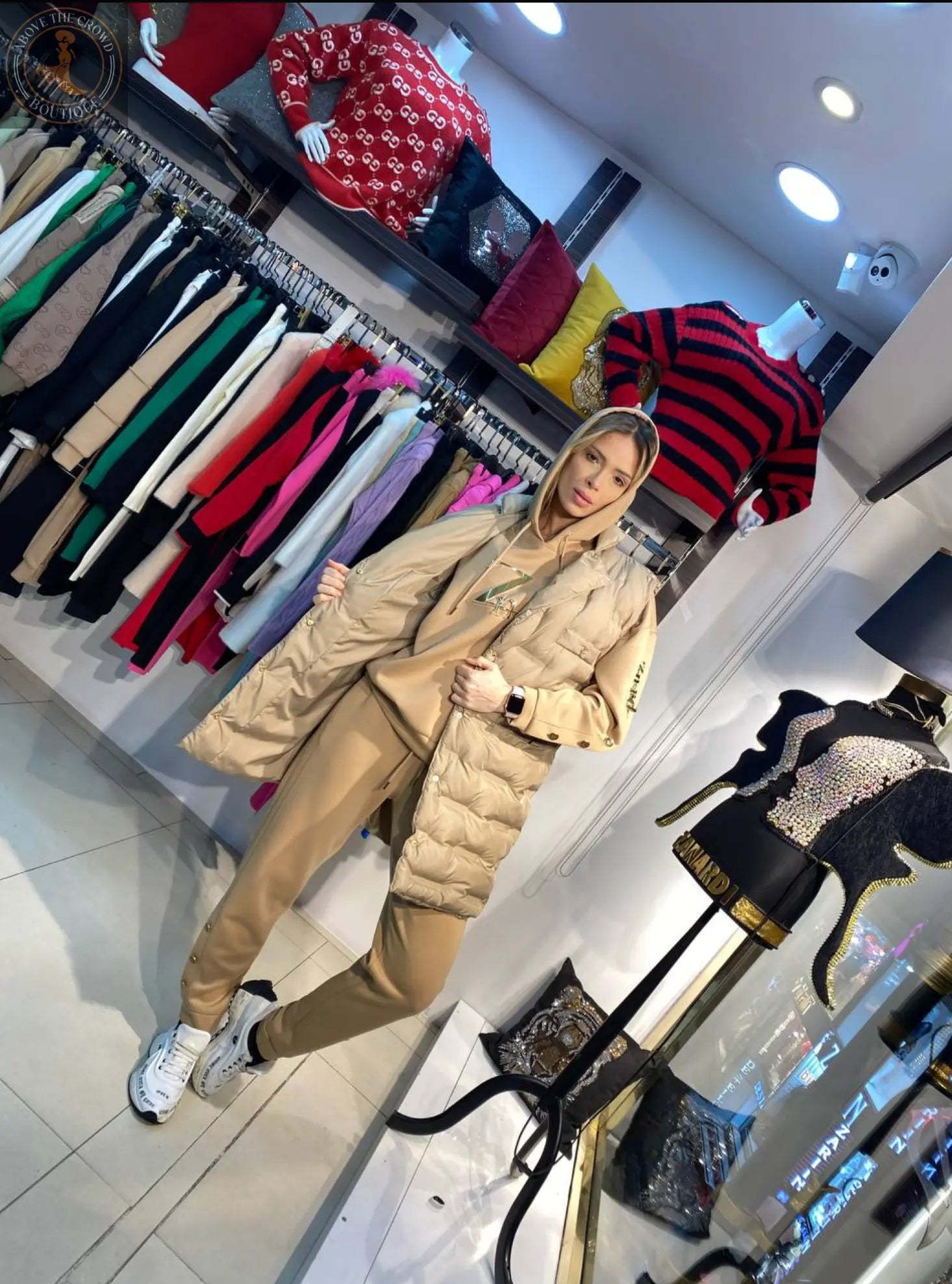 Zanardi Fashion 3-Piece Suit – Premium Puffer Vest + Hoodie + Joggers Set Zanardi Fashion