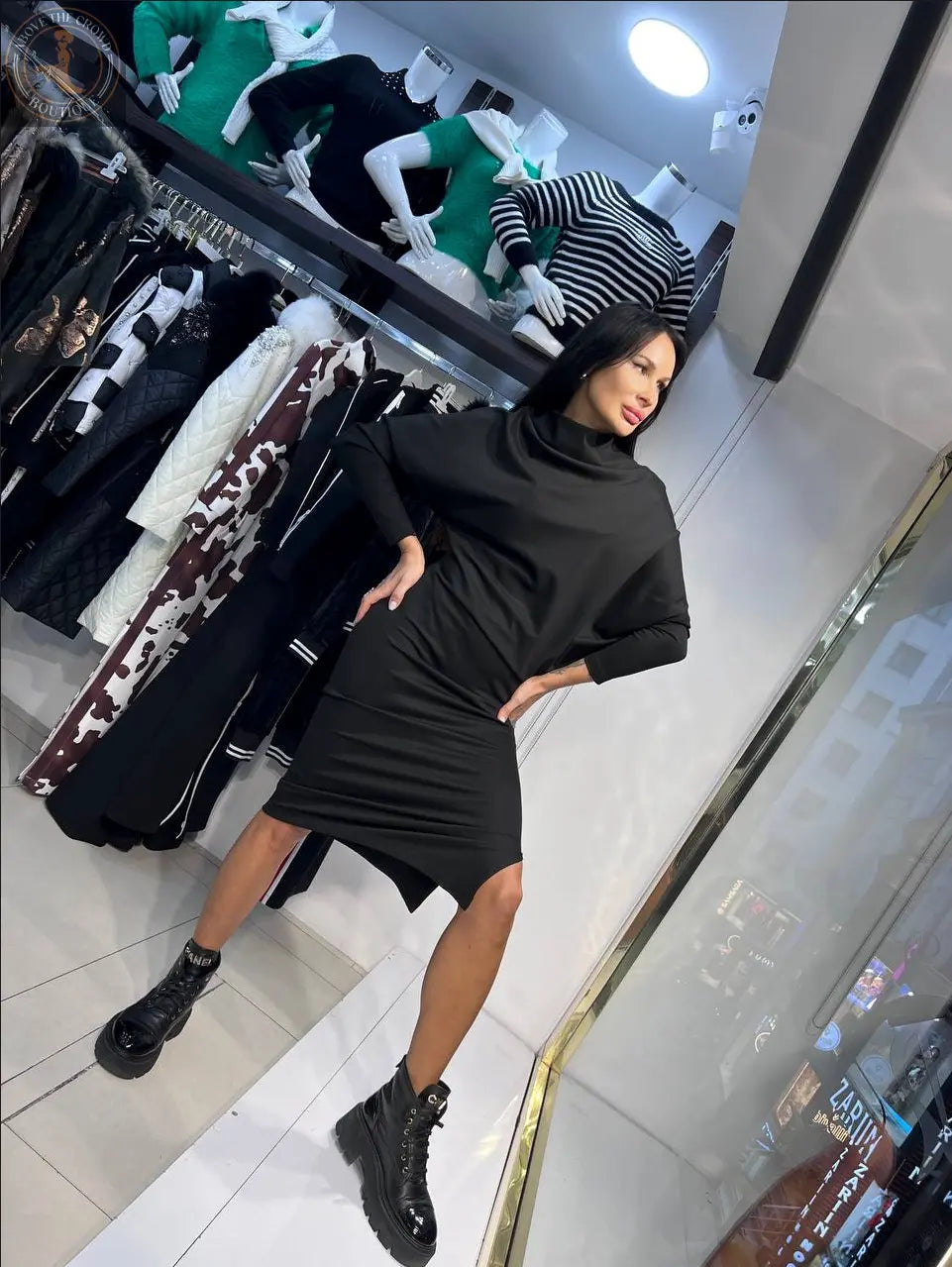 Zanardi Fashion Asymmetric Drunk Dress MC7388 Zanardi Fashion