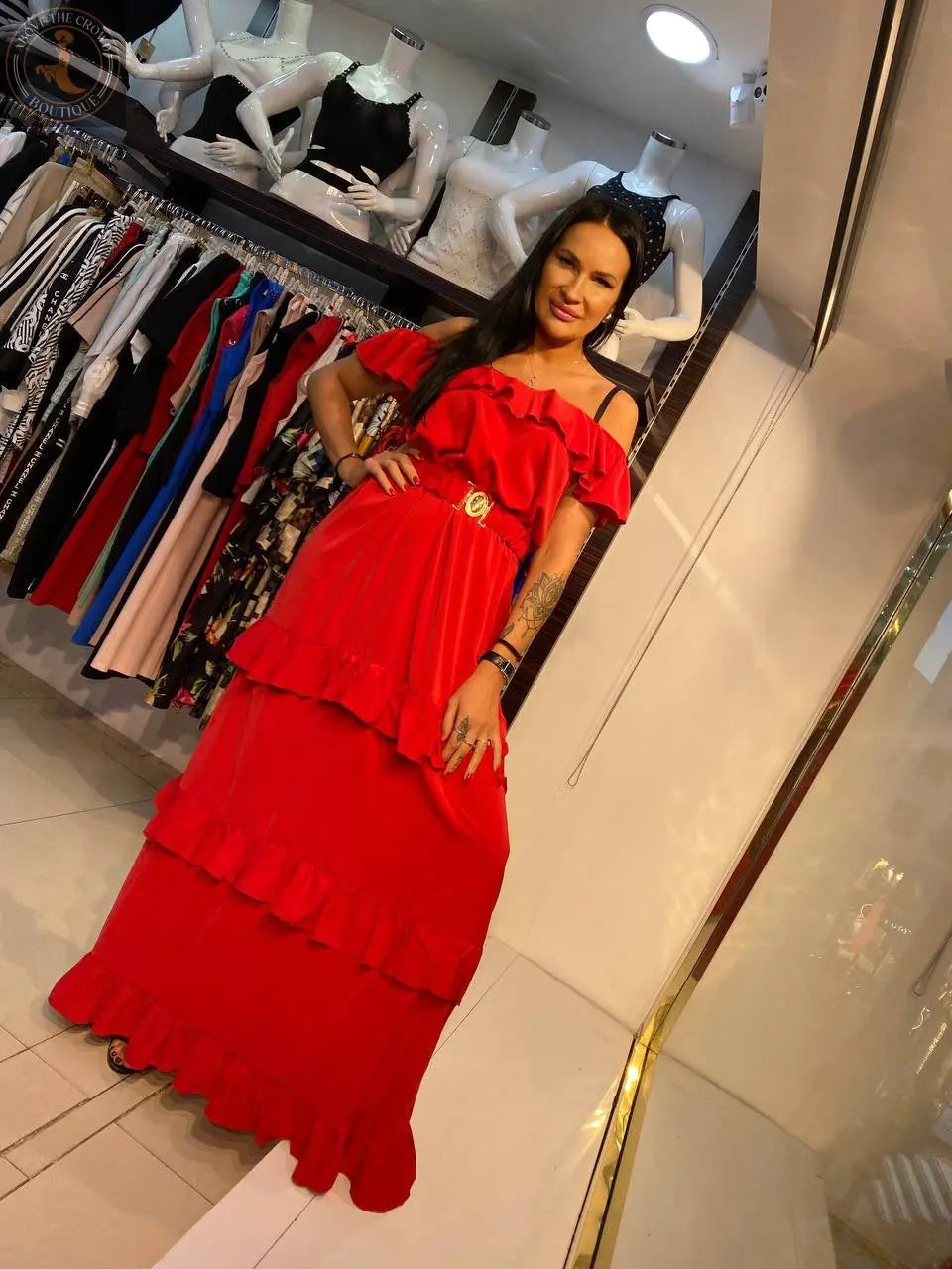 Zanardi Fashion Long Dress SM-8039 Zanardi Fashion