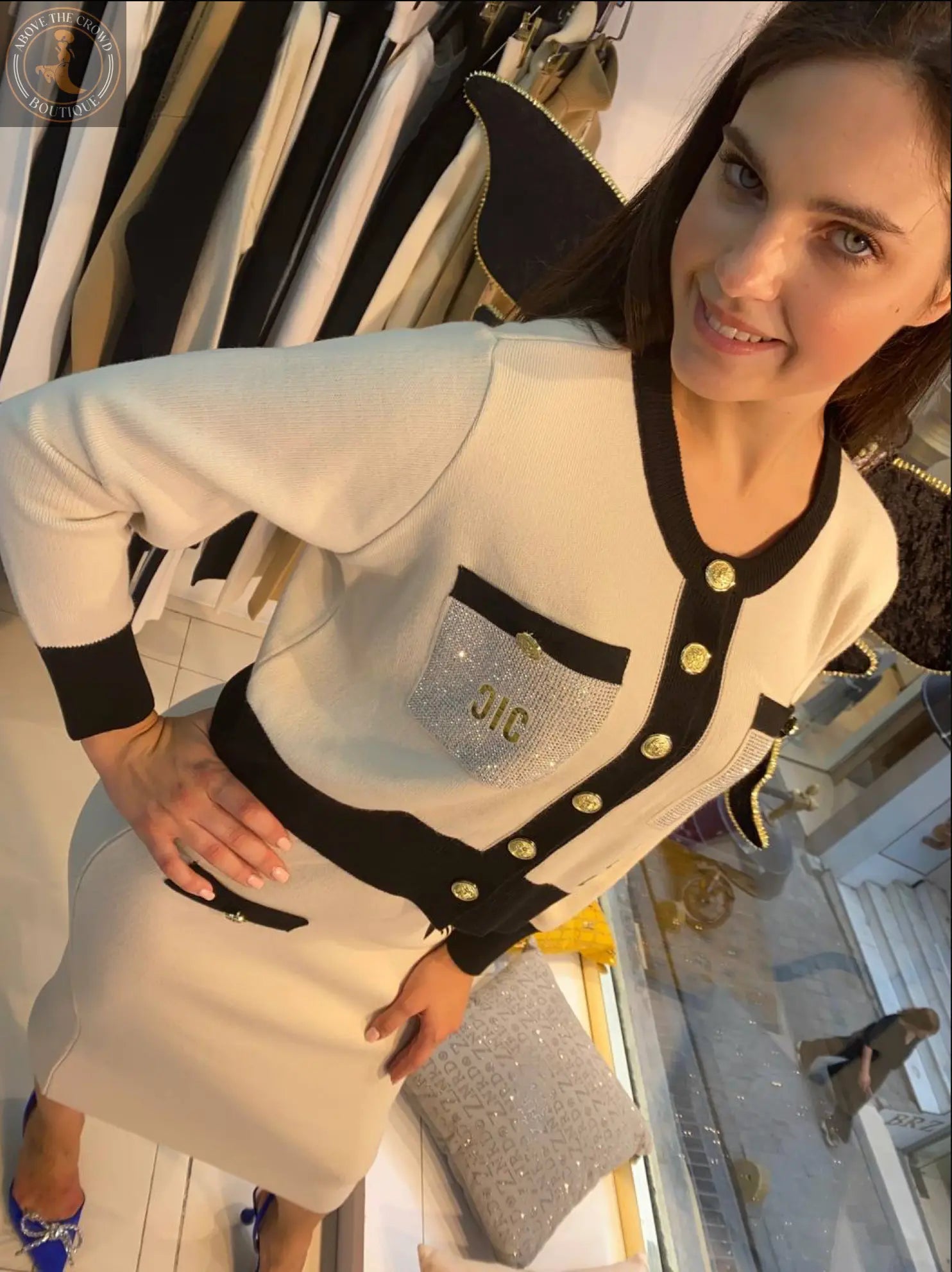 Zanardi Fashion Modern Skirt Suit - One Size Fit All Zanardi Fashion