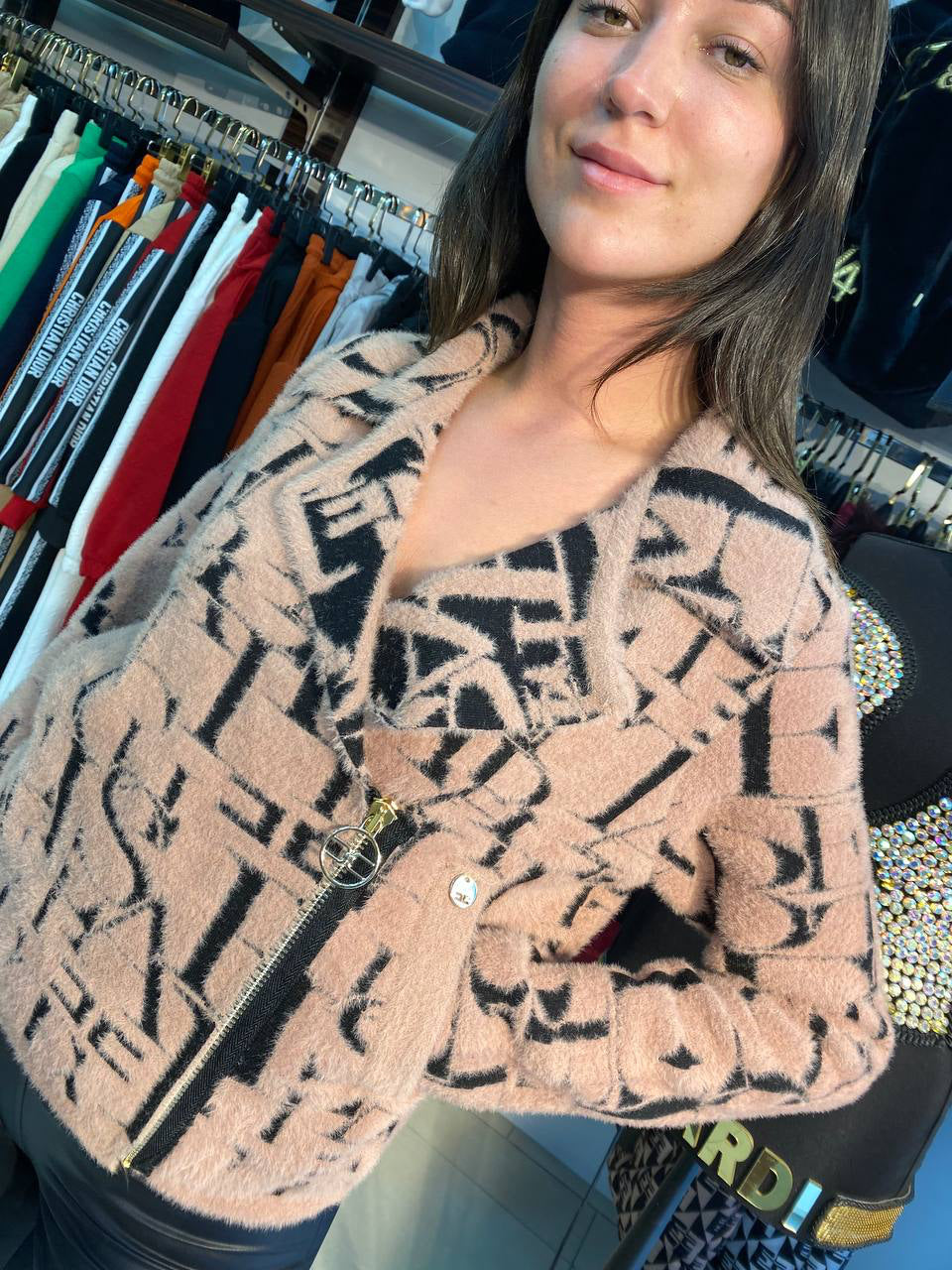 Zanardi Fashion Motorcycle Bomber Jacket Zanardi Fashion