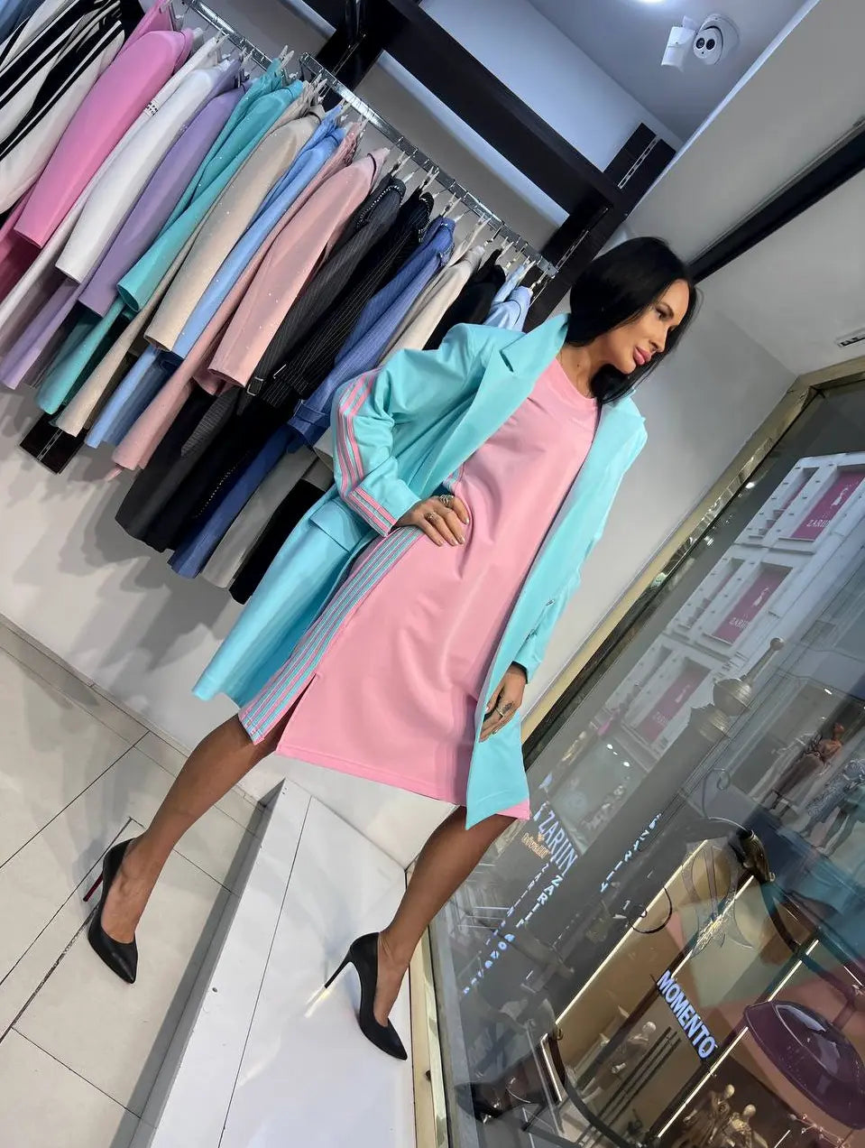 Zanardi Fashion Plus Size Dress and Jacket Set MSA-021-B Zanardi Fashion