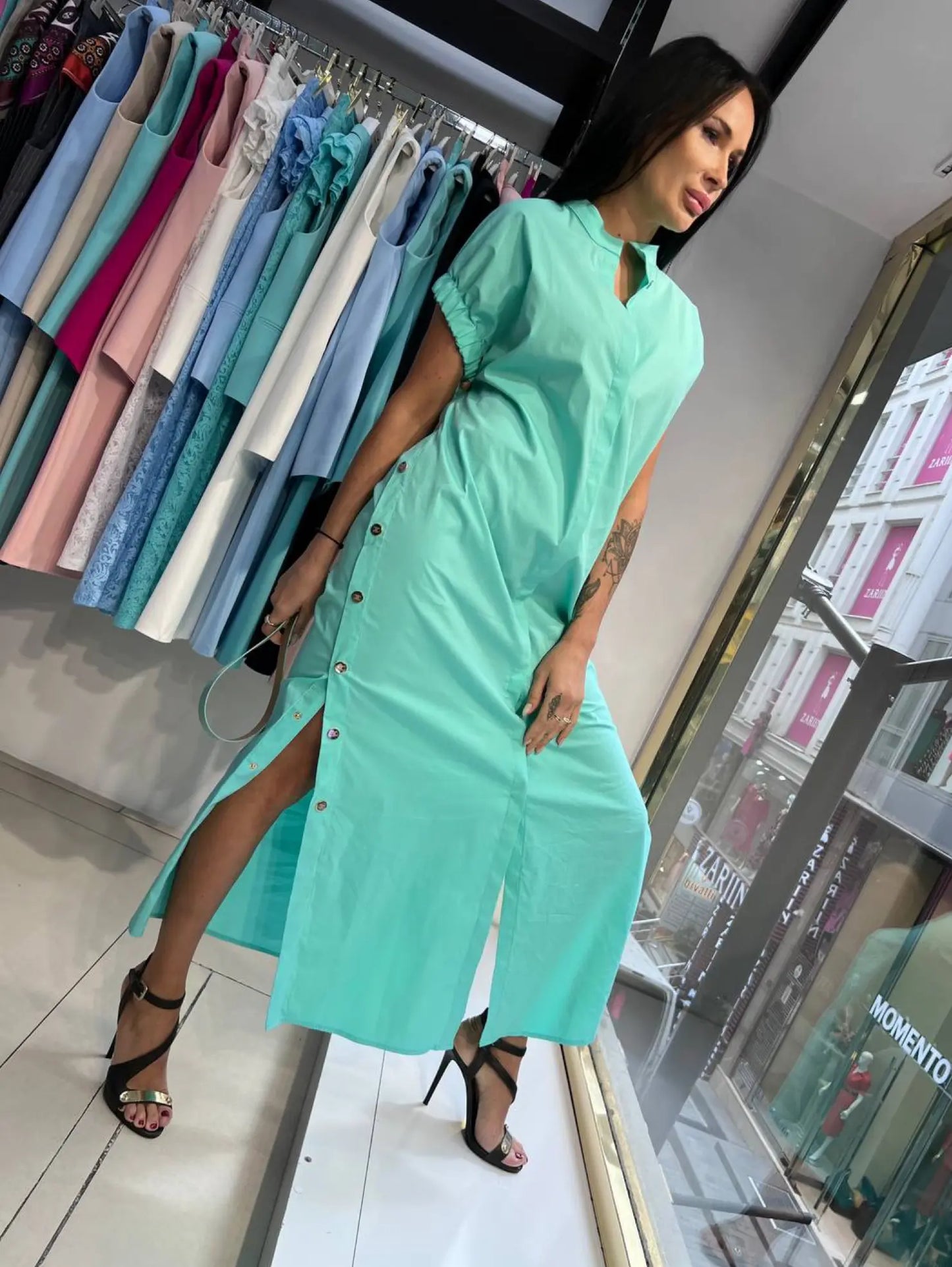 Zanardi Fashion Shirt Dress MC7455 Zanardi Fashion
