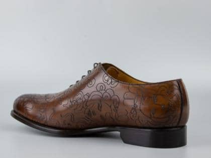 AZ Collection Laser Print Men Shoes - Above The Crowd Boutique