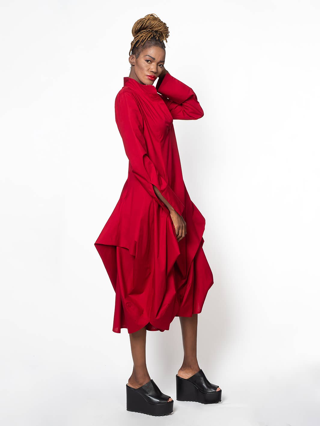 Metamorphoza Oversize Shirt Dress - Above The Crowd Boutique