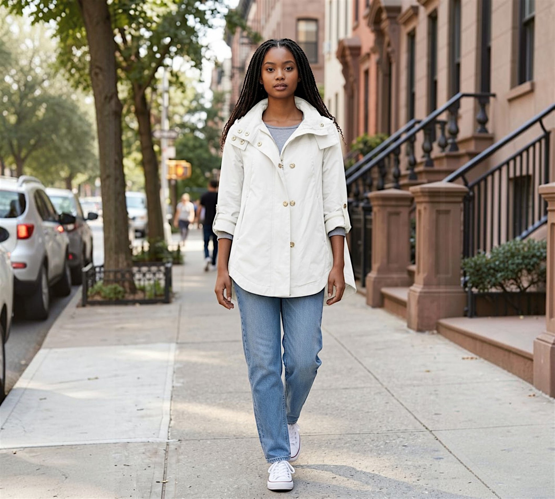 Ciao Milano “Savina” Water-Resistant Jacket - Above the Crowd Boutique