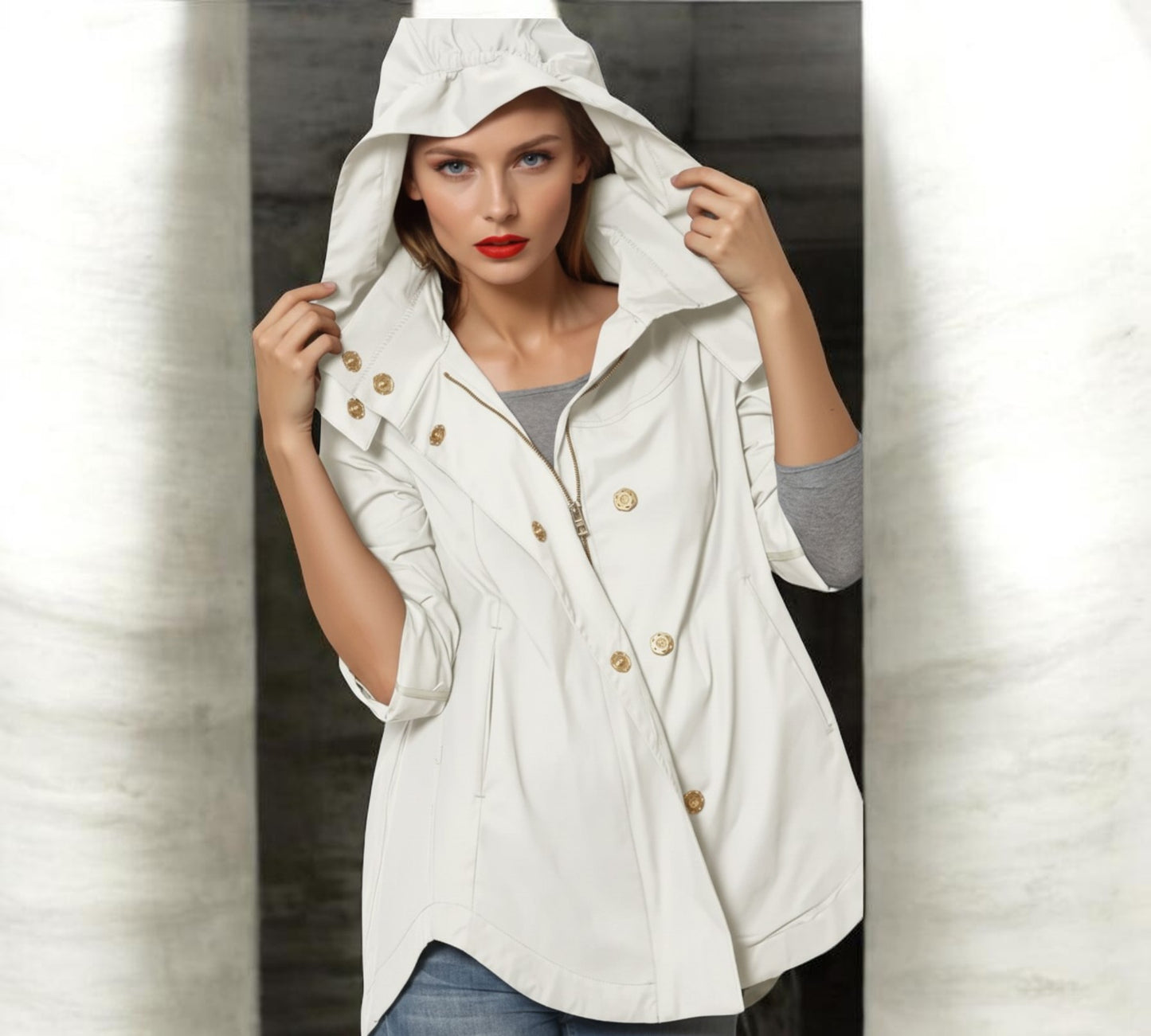 Ciao Milano “Savina” Water-Resistant Jacket - Above the Crowd Boutique