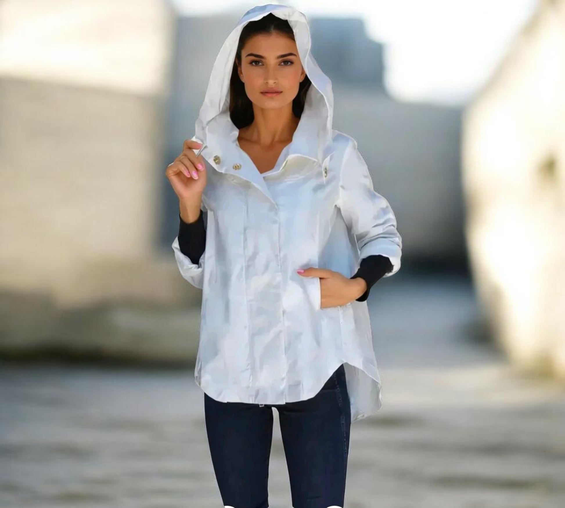 Ciao Milano “Savina” Water-Resistant Jacket - Above the Crowd Boutique