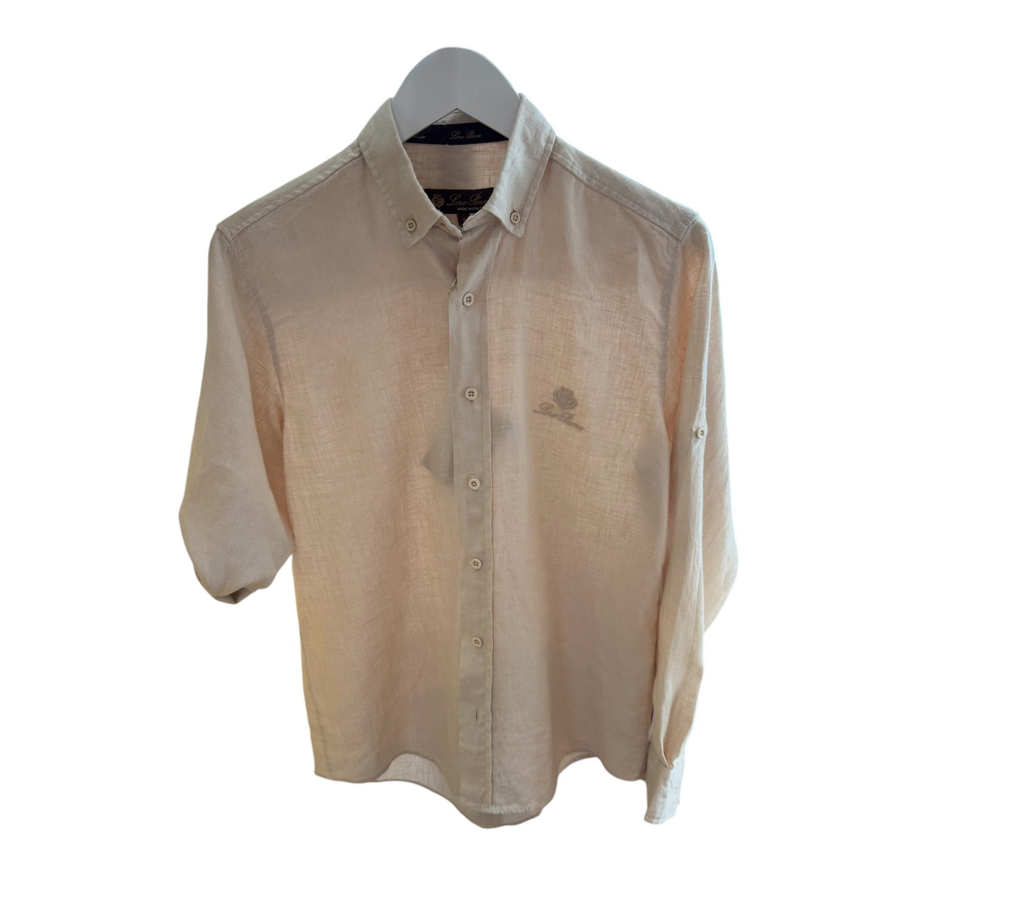 Men’s Premium Linen Button-Down Shirt