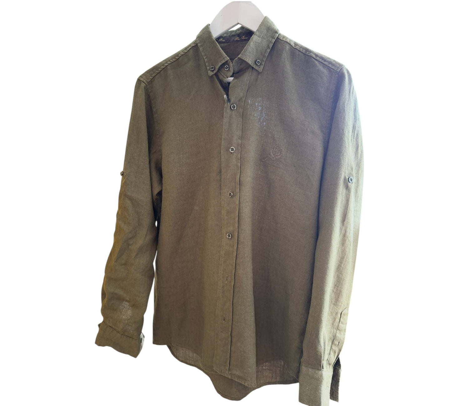 Men’s Premium Linen Button-Down Shirt