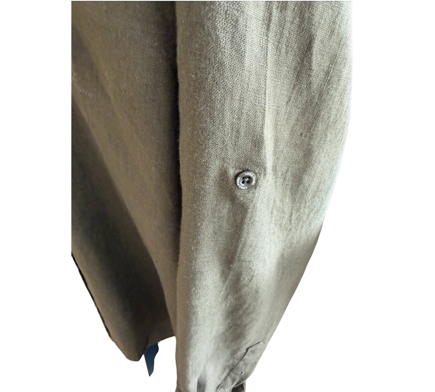 Men’s Premium Linen Button-Down Shirt