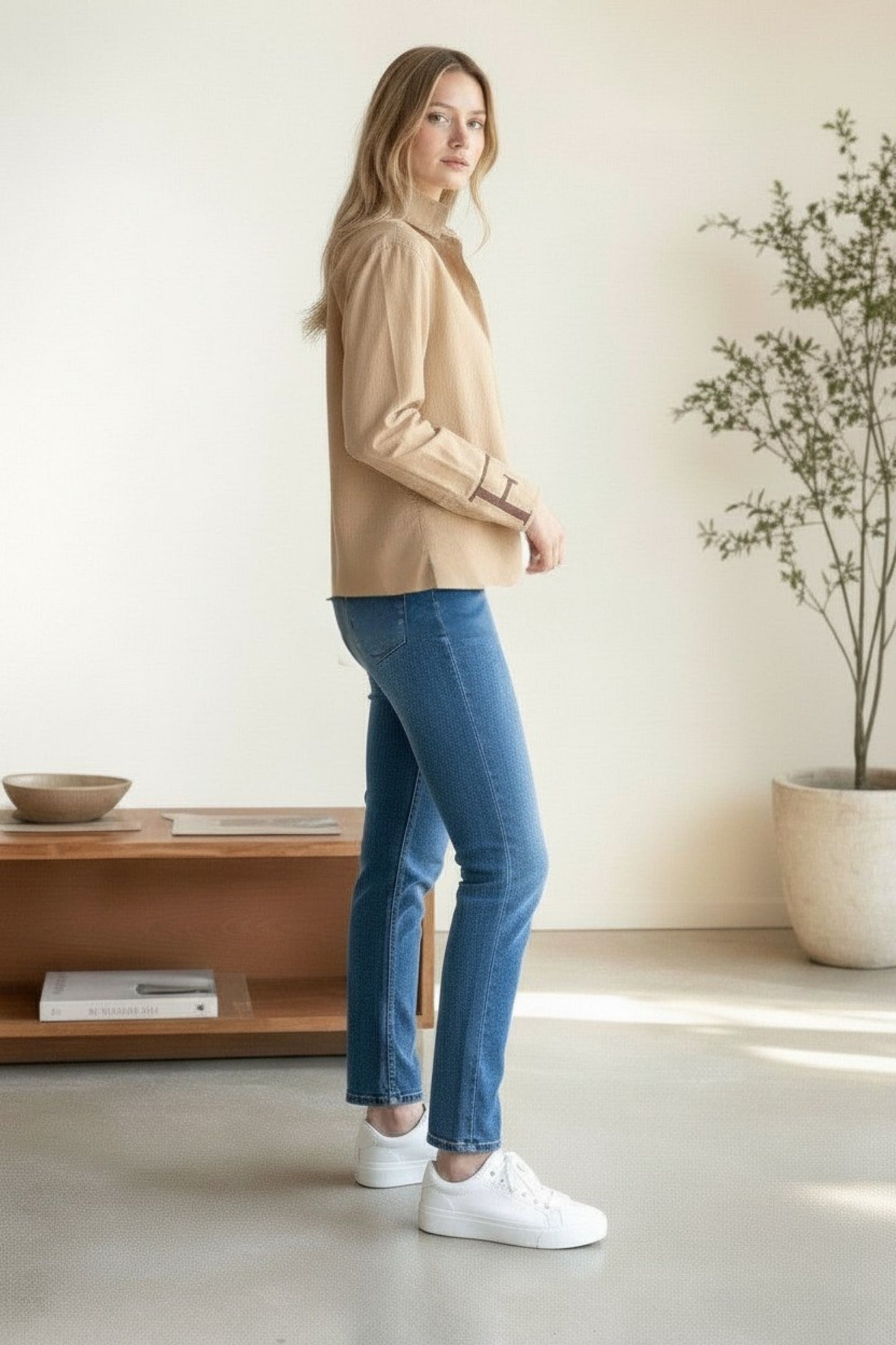 Minimalist Luxe Poplin Shirt - Above the Crowd Boutique